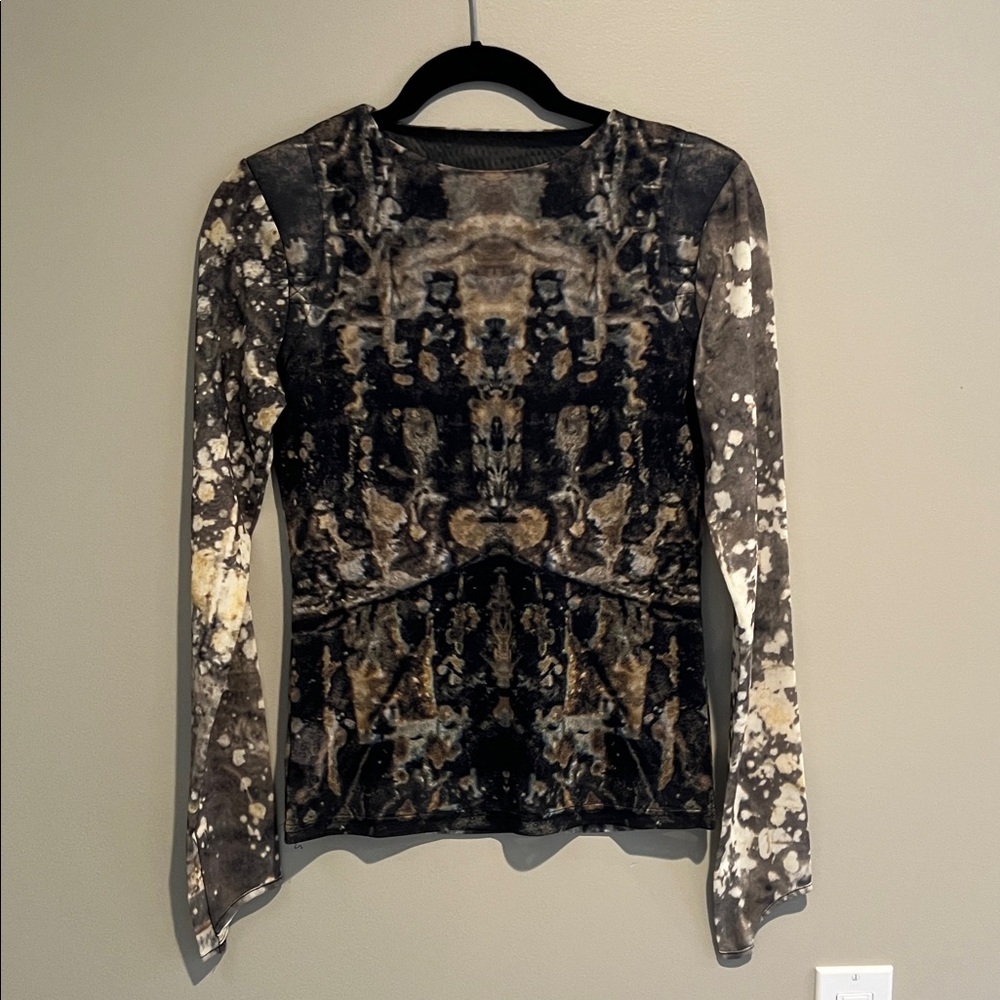 Double layer printed mesh top